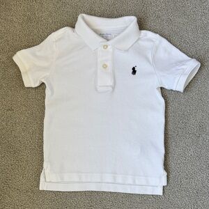 Ralph Lauren White Polo Shirt